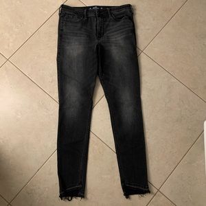 Hollister Washed Out Black Jeans
